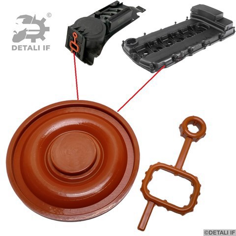 Válvula PCV de ventilação dos gases de cárter Detali IF DF11907 preço, a partir de 58,30 USD