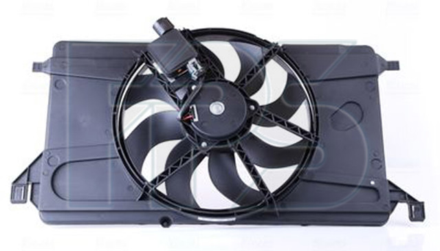 FP44W132 FPS Difusor do radiador de esfriamento, montado com motor e roda de aletas