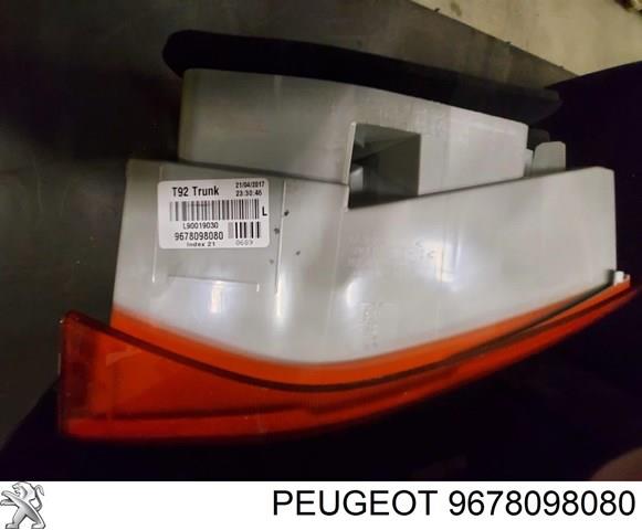 Compre 9678098080 Peugeot/Citroen Lanterna traseira esquerda interna