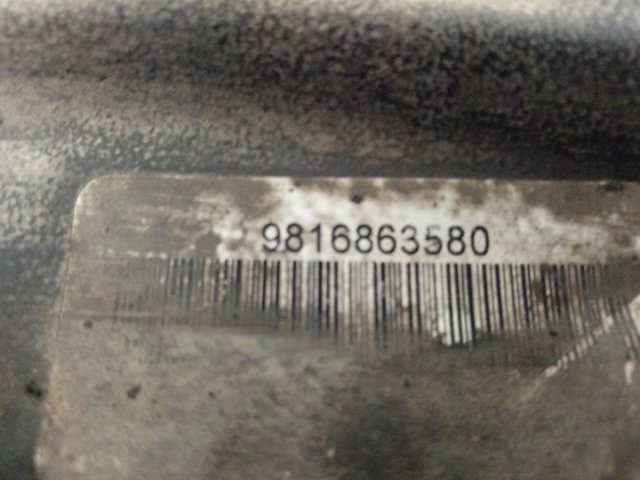 9816863580 Peugeot/Citroen Braço oscilante inferior direito de suspensão dianteira