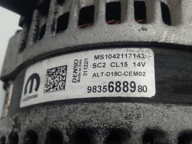 Gerador Peugeot/Citroen 9835688980 preço, a partir de 77,65 USD