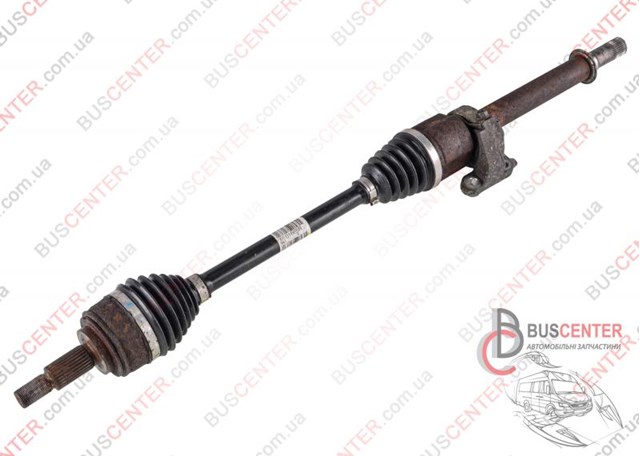 391001665R Renault (RVI) Semieixo (acionador) dianteiro direito