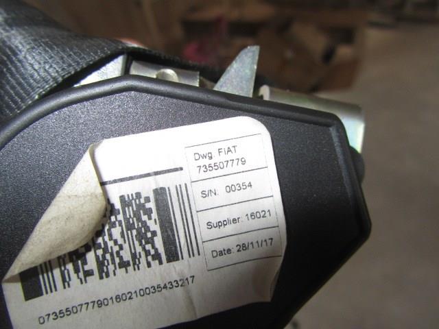 Correia de segurança dianteira esquerda 735507779 Fiat/Alfa/Lancia