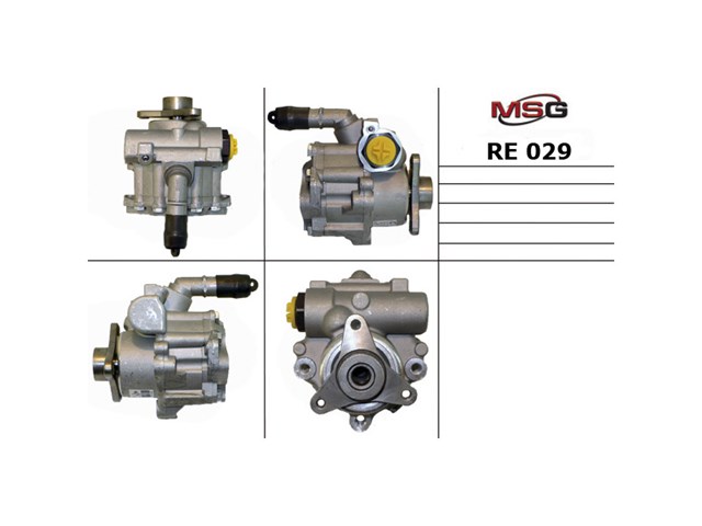 Kit de reparação da cremalheira da direção (do mecanismo), (kit de vedantes) MSG BW9004KIT