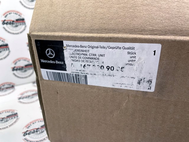 Unidade de controlo de suspensão pneumática 1673209005 Mercedes