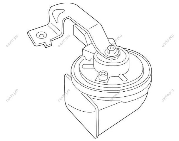 Sinal sonoro (cláxon) BMW 61337873355 preço, a partir de 109,82 USD