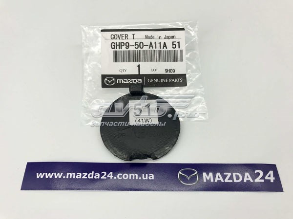 GHP950A11A51 Mazda Tampão dianteira do pára-choque do gancho de reboque