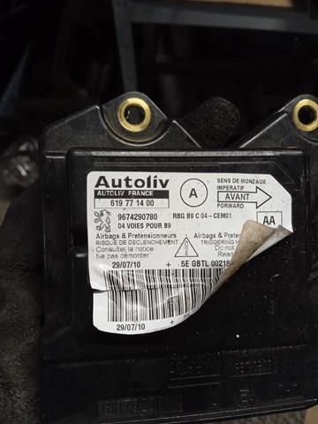 Módulo processador de controlo da bolsa de ar (Centralina eletrônica AIRBAG) 9674290780 Peugeot/Citroen