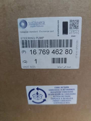 1676946280 Peugeot/Citroen Bomba da Direção hidrâulica assistida