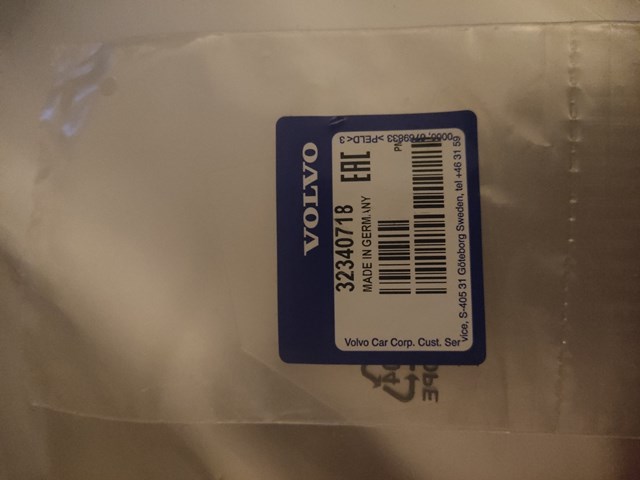 32340718 Volvo Chapa de sensor de chuva