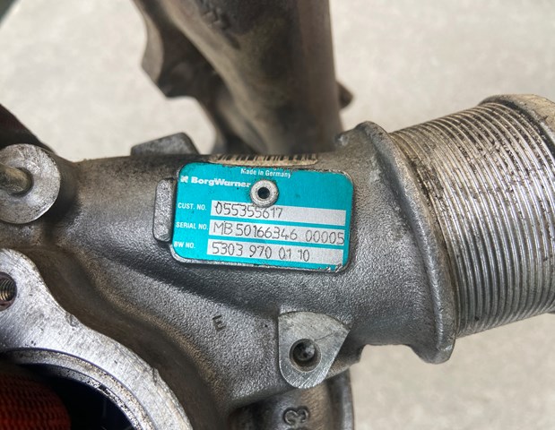Compre 53039700110 Borg-Warner Turbina