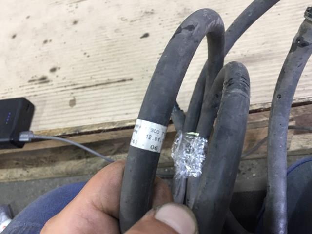 Mangueira de fluido para lavador das luzes 7178742 BMW
