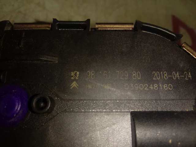 9816172980 Peugeot/Citroen Sensor de fluxo (consumo) de ar, medidor de consumo M.A.F. - (Mass Airflow)