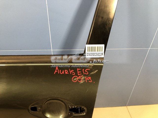 Porta dianteira esquerda para Toyota Auris JPP E15