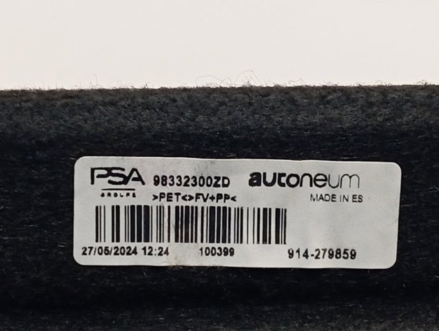 Prateleira de salão traseira Peugeot/Citroen 98332300ZD preço, a partir de 196,13 USD