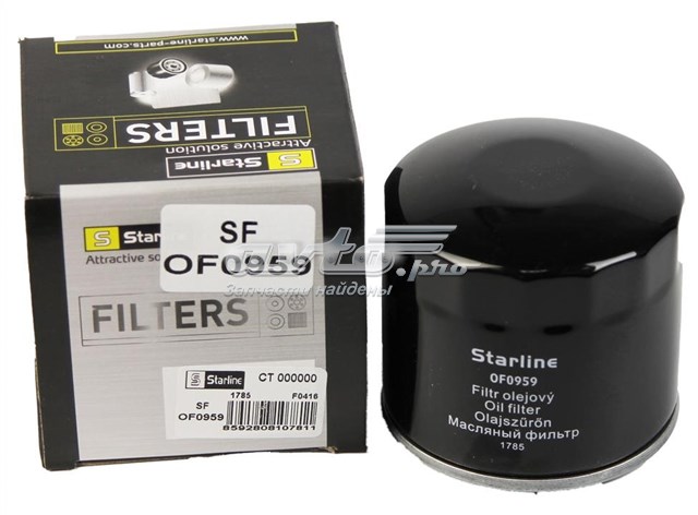 Filtro de óleo SFOF0959 Starline