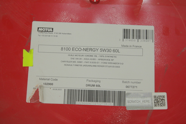 Óleo para motor 812304 Motul