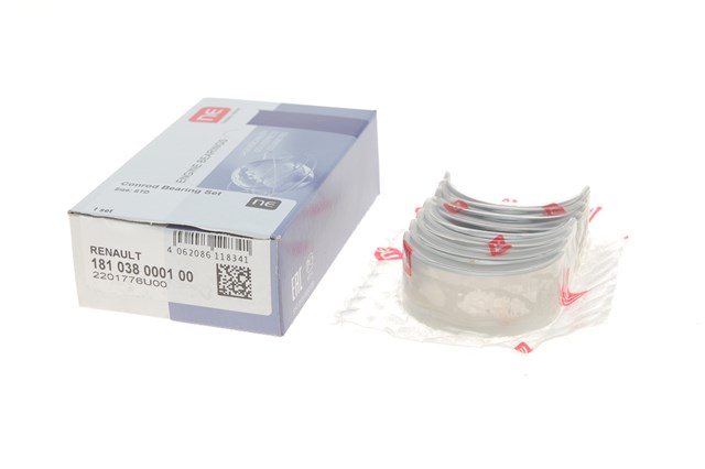 Folhas inseridas de cambota de biela, kit, padrão (STD) 181038000100 NE/NPR