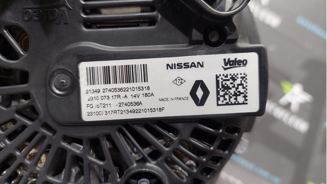 Gerador 231007317R Renault (RVI)