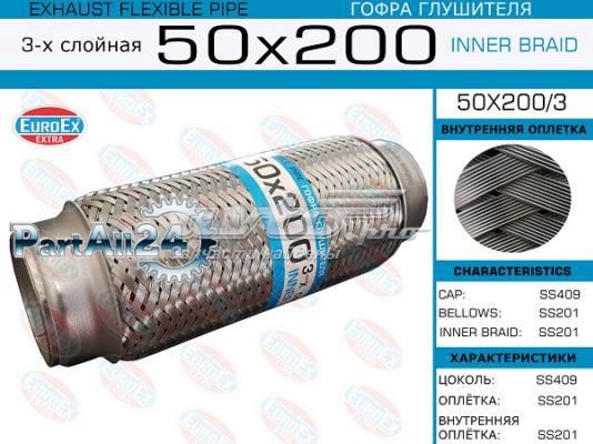 50X2003 Euroex Ondulação do silenciador