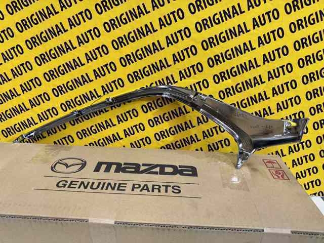 Moldura esquerda do pára-choque dianteiro D10J507K0C Mazda