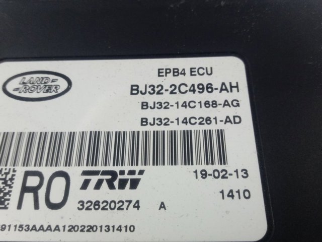 BJ322C496AH Land Rover 