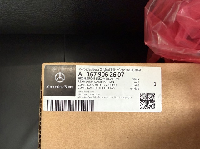  Mercedes A1679062607 preço, a partir de 552,60 USD