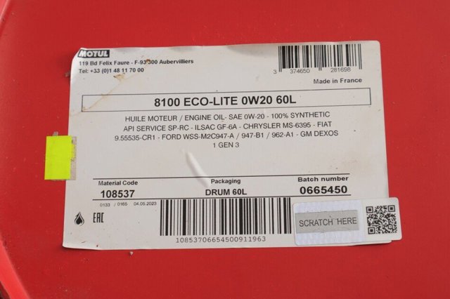 841161 Motul Óleo para motor