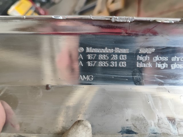 Moldura central do pára-choque traseiro Mercedes A1678853103 preço, a partir de 329,33 USD