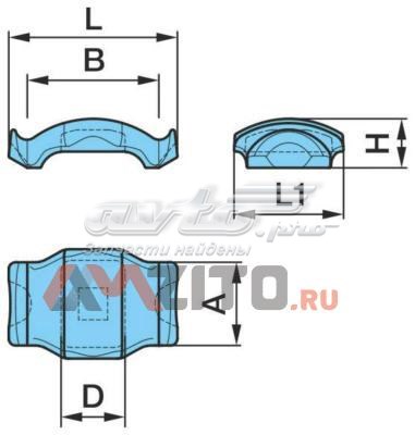Compre 0303221530 BPW Kit de reparação da suspensão de lâminas (TRUCK)