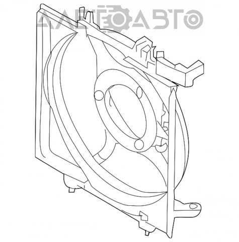 Difusor do radiador de esfriamento Subaru 45122SG000 preço, a partir de 69,42 USD
