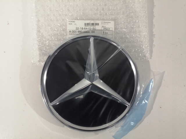 A000880030064 Mercedes Emblema de grelha do radiador