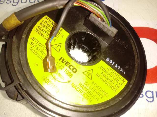 Anel AIRBAG de contato, cabo plano do volante 41221086 Iveco
