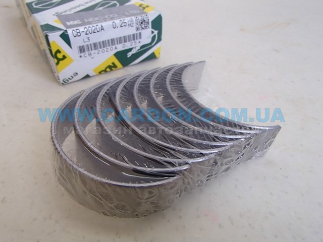 Folhas inseridas principais de cambota, kit, 1ª reparação ( + 0,25) NDC CB2020A025 preço, a partir de 20,75 USD