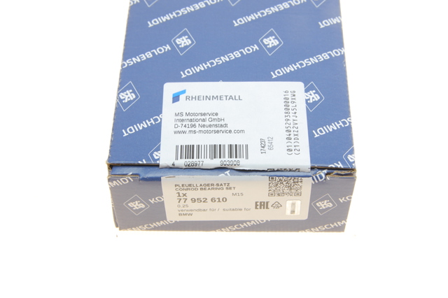 Folhas inseridas de cambota de biela, kit, 1ª reparação ( + 0,25) Kolbenschmidt 77952610 preço, a partir de 25,18 USD