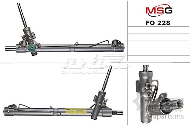 FO228 MSG Cremalheira da direção
