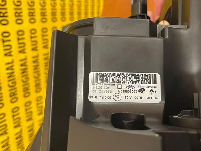Luz direita 260105660R Renault (RVI)