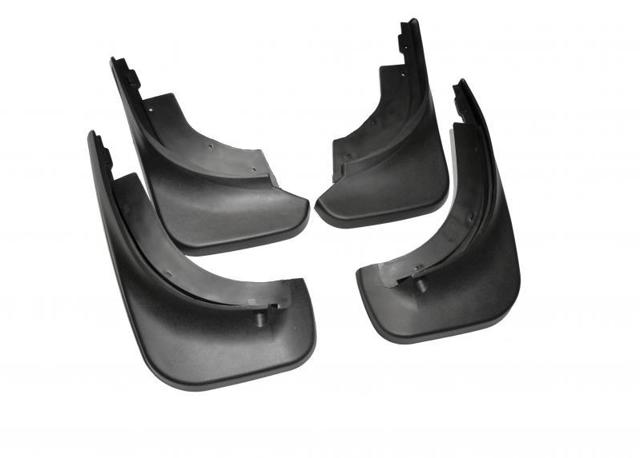 Protetores de lama dianteiros + traseiros, kit para Volkswagen Touareg I 7LA, 7L6, 7L7