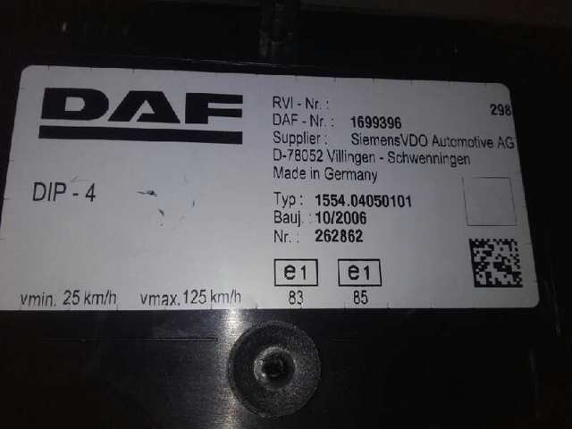  DAF 1699396 preço, a partir de 509,95 USD