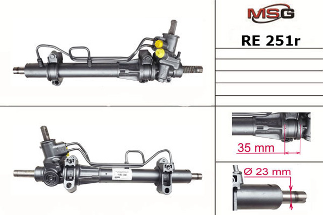 Compre RE251R MSG Rebuilding Cremalheira da direção