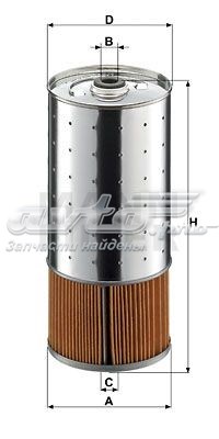 Filtro de óleo Mann-Filter PF10551X preço, a partir de 9,36 USD