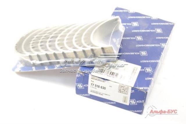 Folhas inseridas principais de cambota, kit, 3ª reparação ( + 0,75) 77518630 Kolbenschmidt