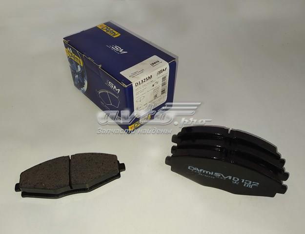 Sapatas do freio dianteiras de disco D132SM Dafmi