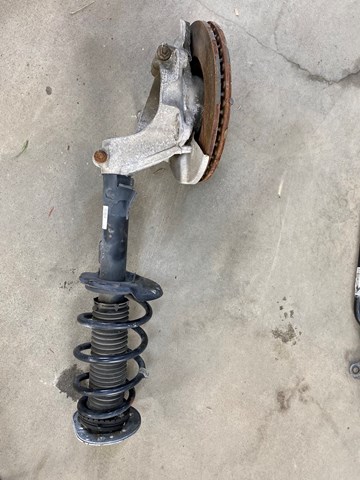 BJ3218045AD Land Rover Amortecedor dianteiro direito