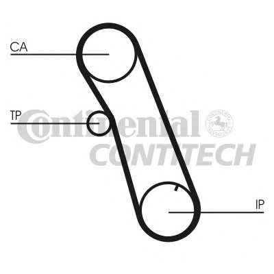Compre CT616 Continental/Siemens Correia do mecanismo de distribuição de gás