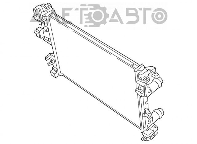Compre FP38A581 FPS Radiador de esfriamento de motor