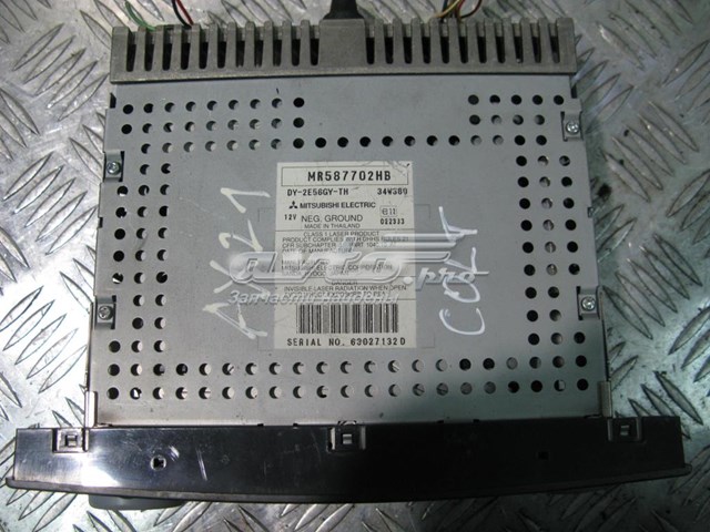  Aparelhagem de som (rádio AM/FM) Mitsubishi Colt VI hatchback (Z3A) (2004 - 2008) VI