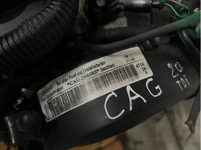 CAGA VAG Motor montado