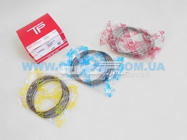 Kit de anéis de pistão de motor, STD. TPR 33450STD