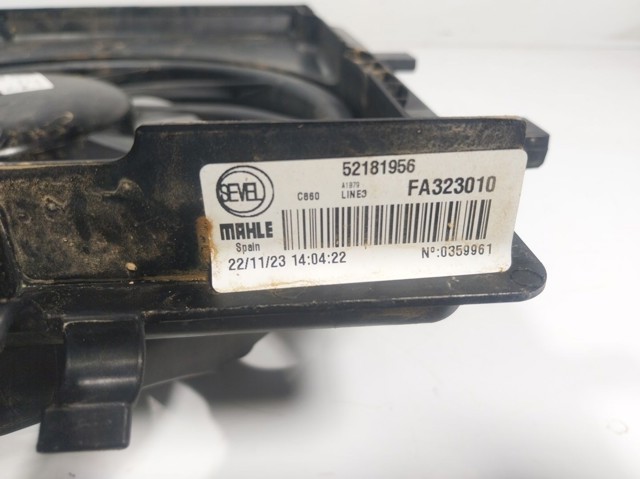 Compre 1671896380 Peugeot/Citroen Difusor do radiador de esfriamento, montado com motor e roda de aletas